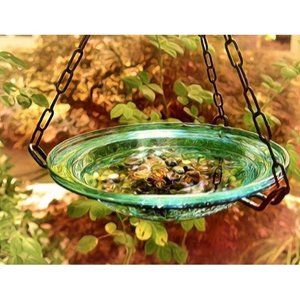 Crackle Glass Bowl, 12-in